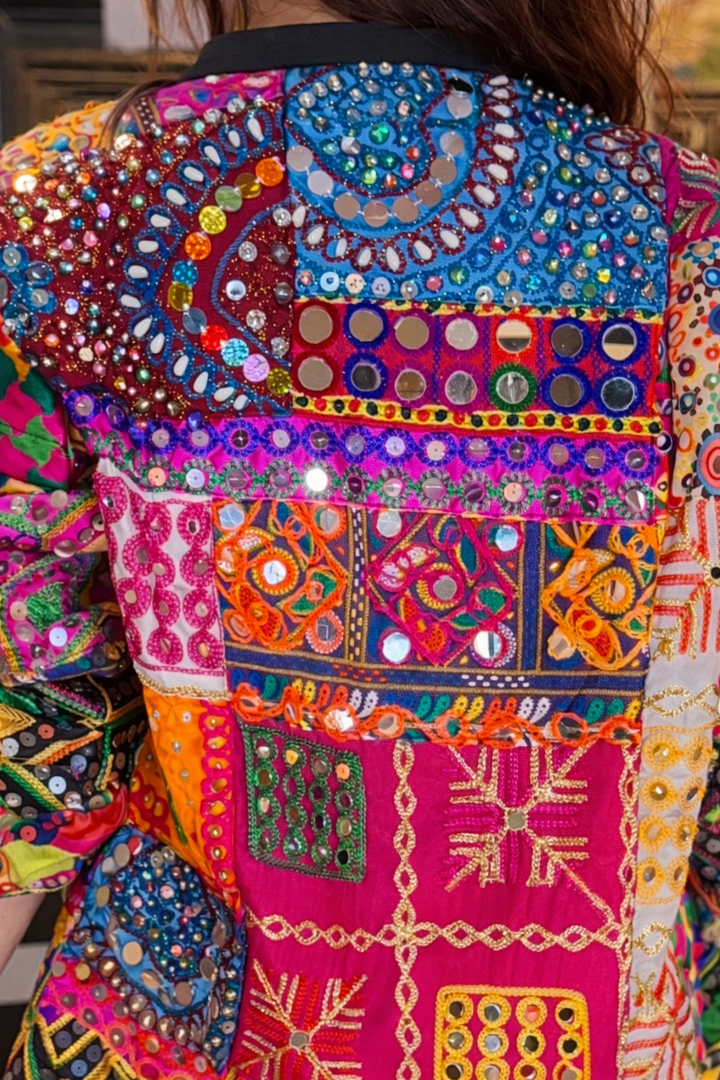 Banjara Blaze Full Patchwork Co-Ord Set