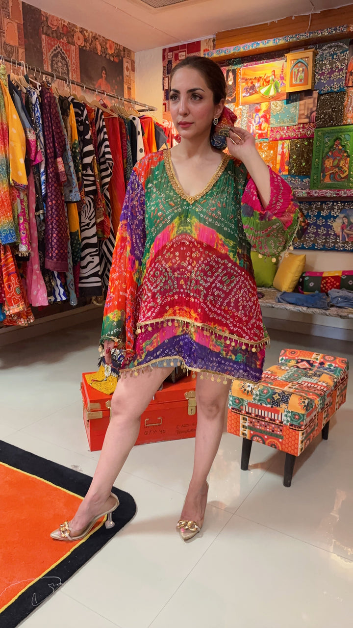 Boho Baagh kurti - banjaratrail