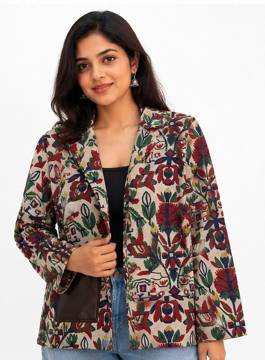 Folk Garden Blazer