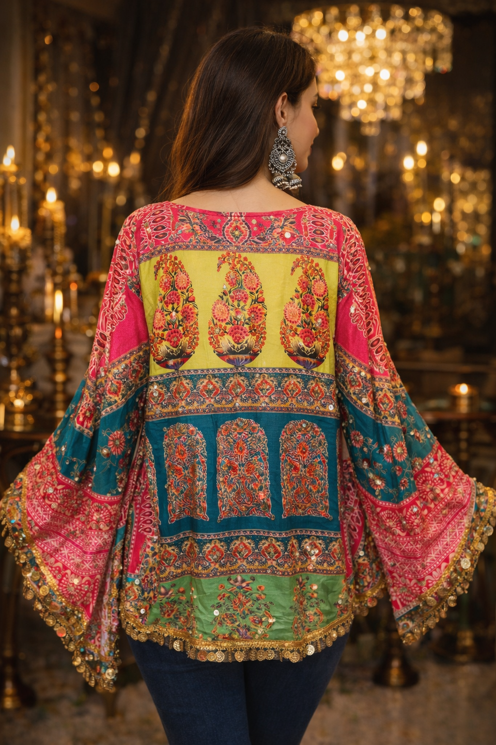 Gulabi Fusion Top