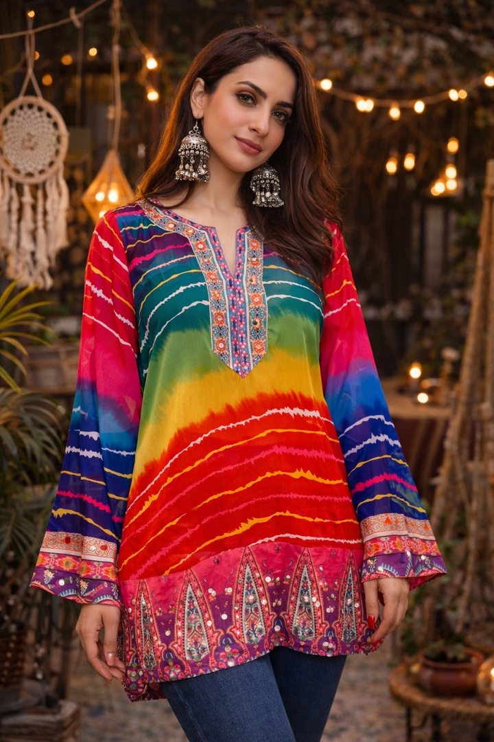 Leheriya Love Affair Kurti