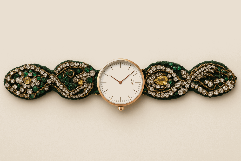 Emerald Élan Crystal Watch