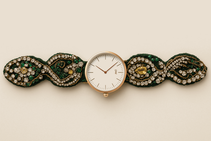 Emerald Élan Crystal Watch
