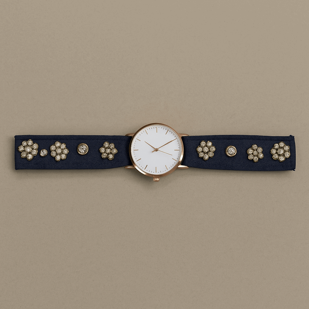 Midnight Bloom Timepiece