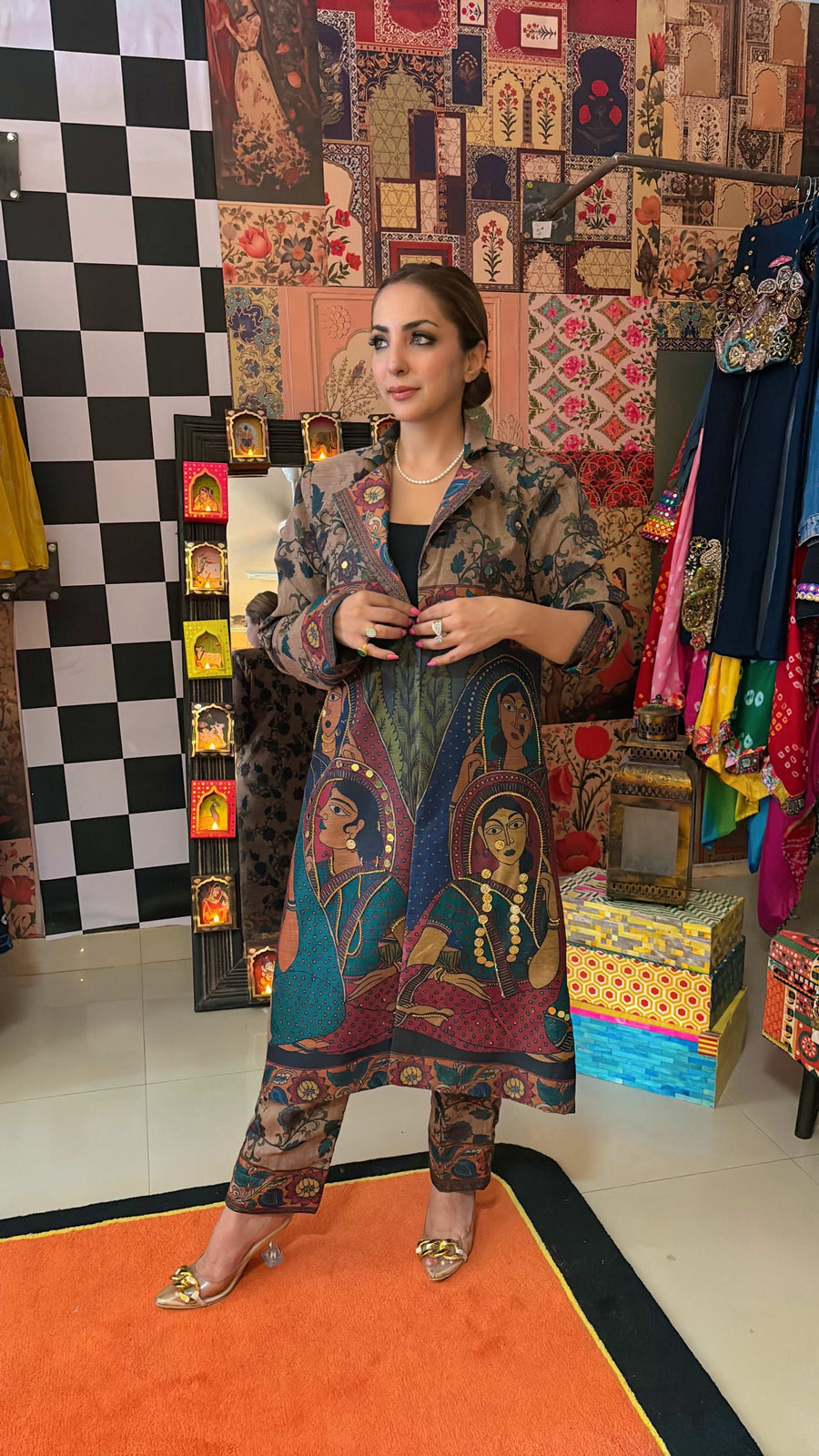 Abstract Art Queen Co-ord