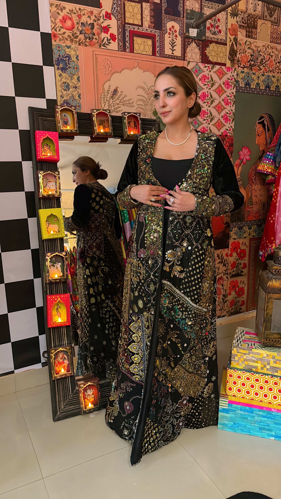 Ghazal Embellished Shrug