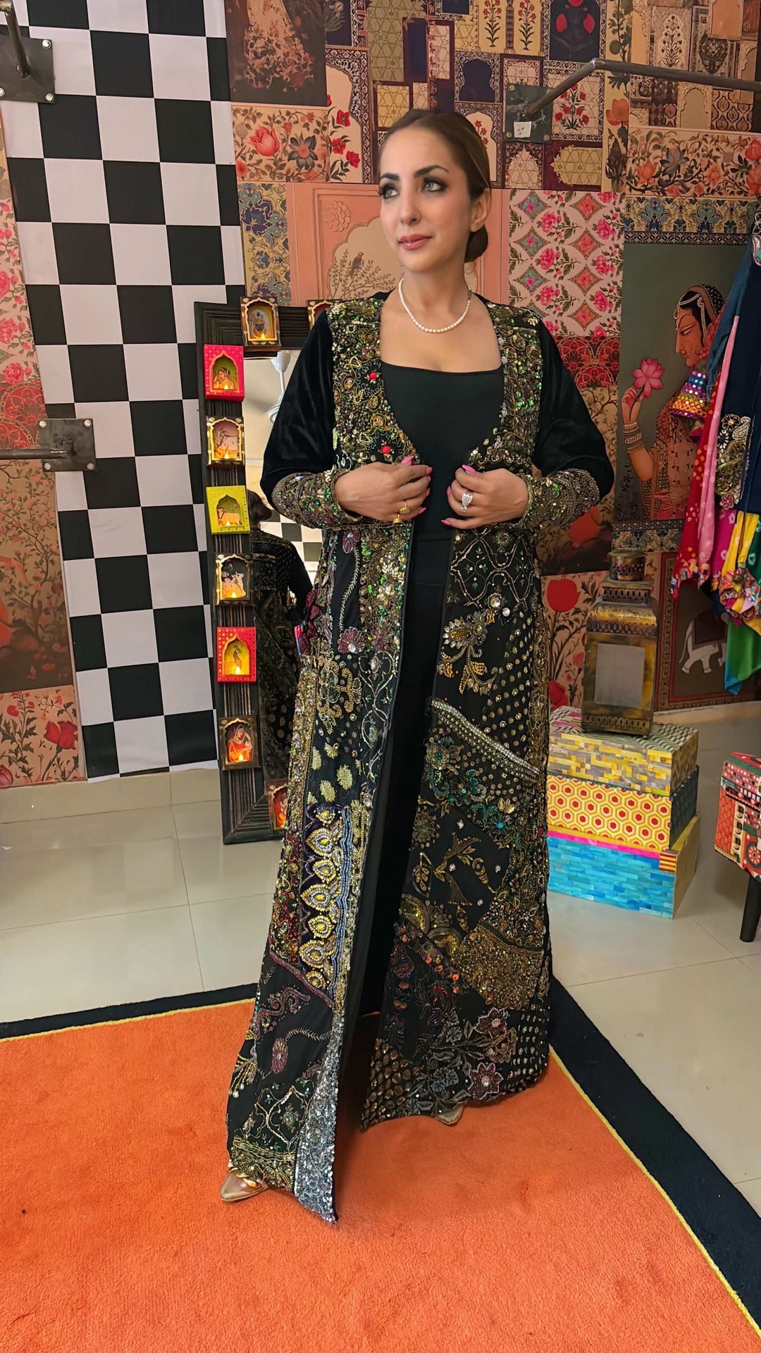 Ghazal Embellished Shrug