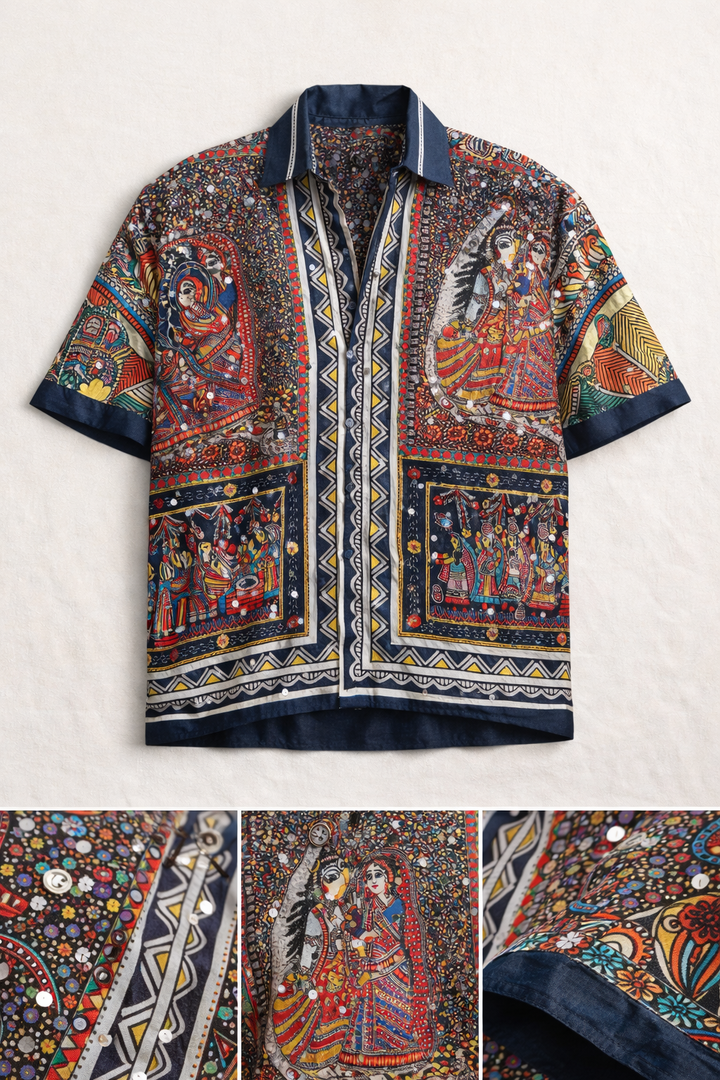 Madhubani Legacy Art Shirt