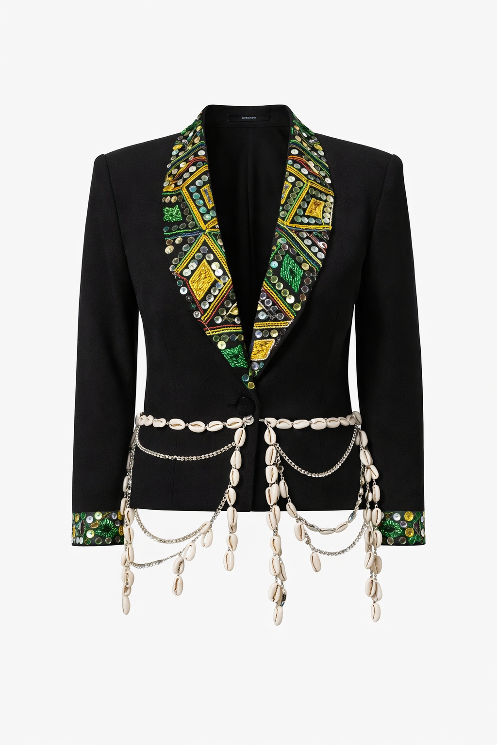 Shell Black Banjara Jacket