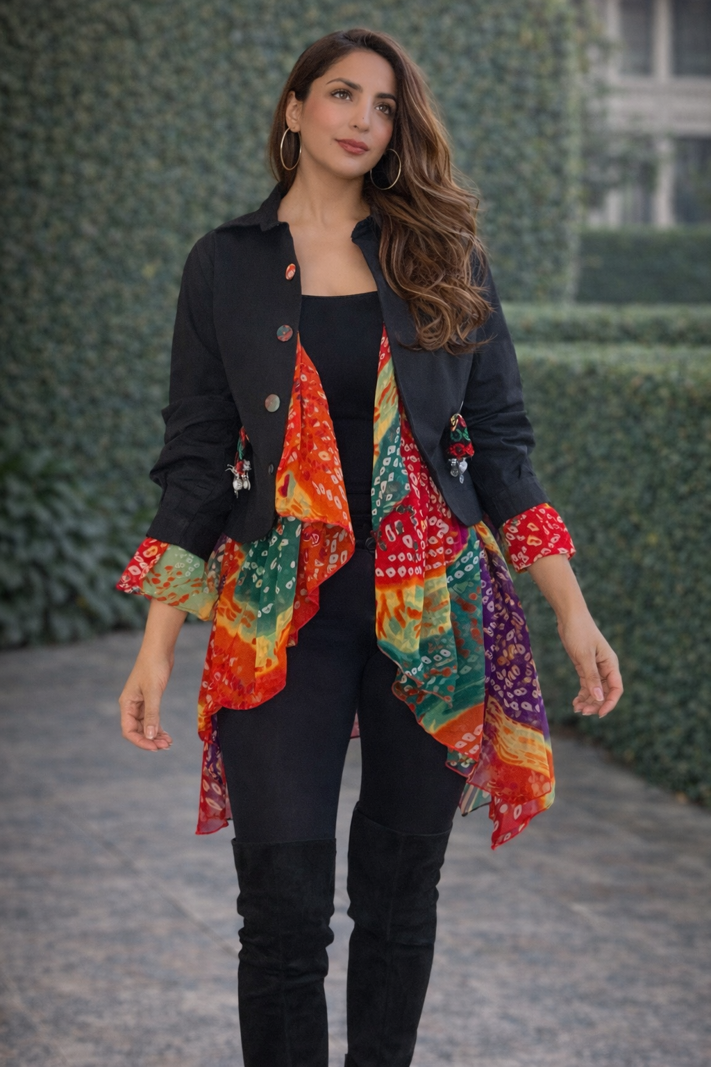 Charcoal Umbrella Shirt