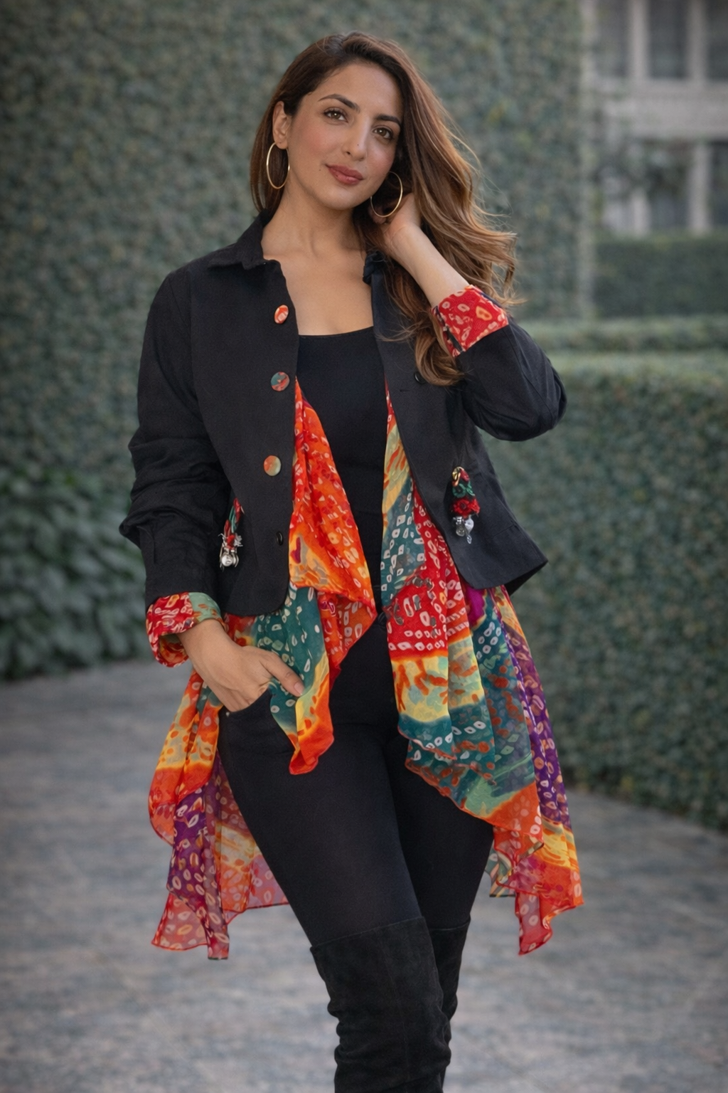 Charcoal Umbrella Shirt