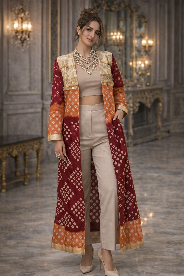 Kumkum Bandhini Shrug