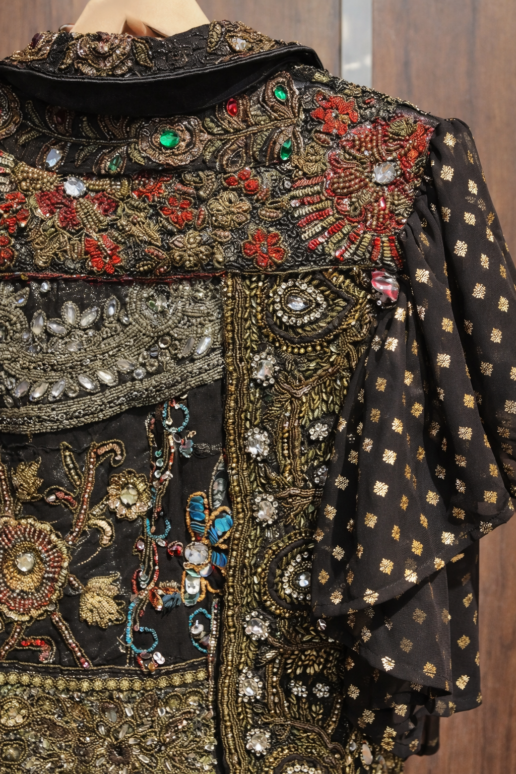 Fiona Embellished Jacket Black