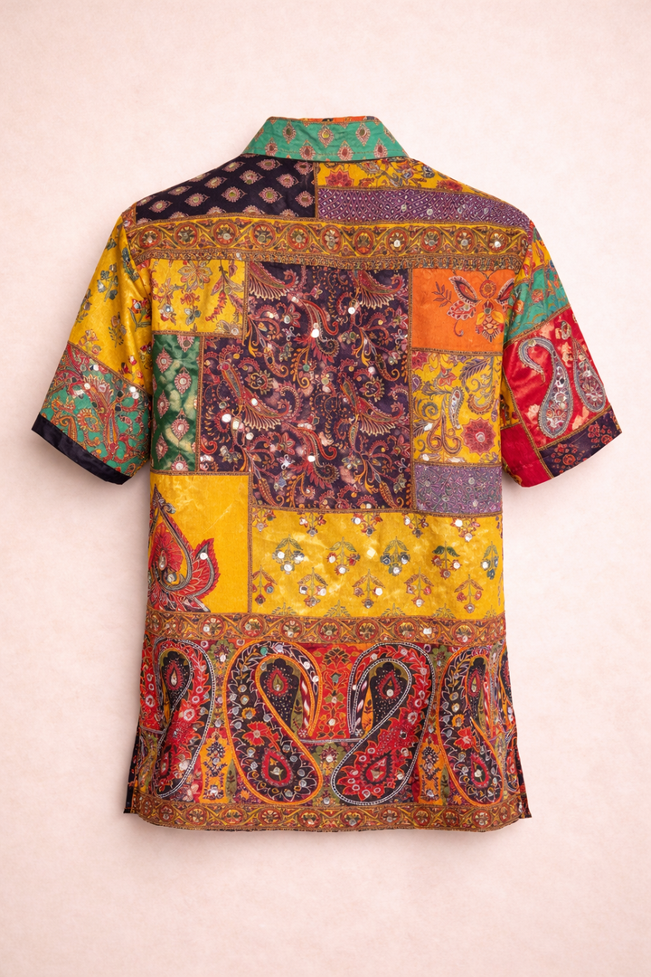 “Sparkle Sutra”-mirror shirt Men