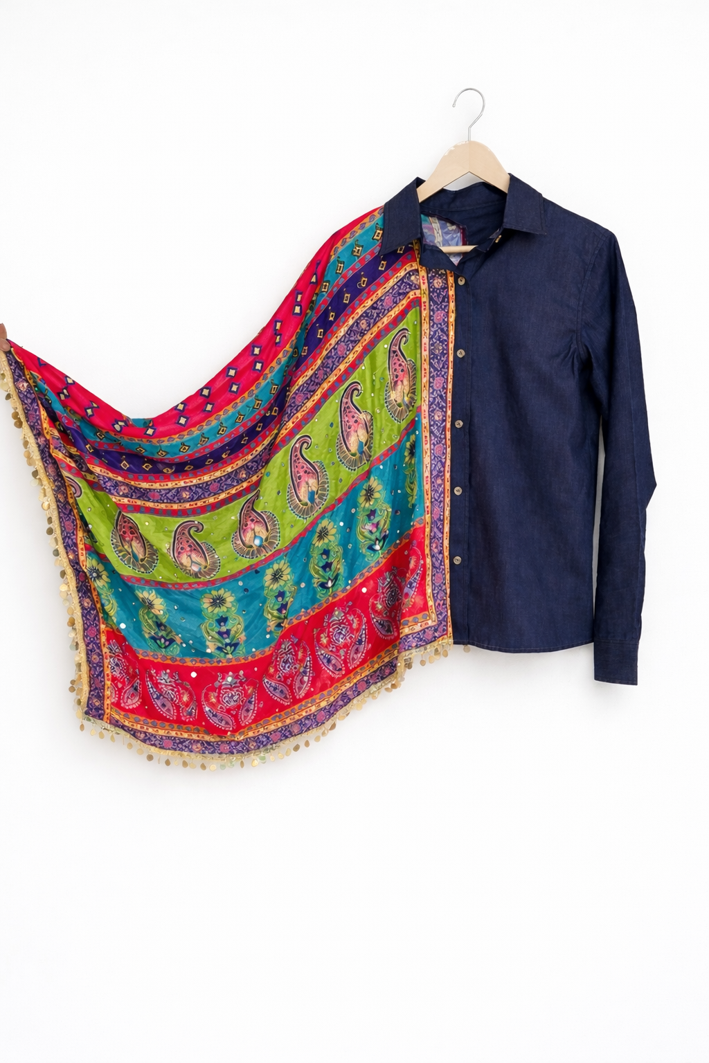 The Signature Drape Shirt