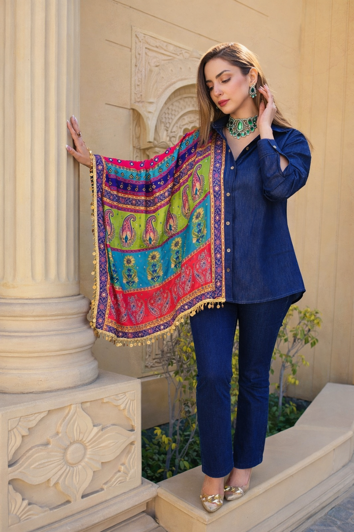 The Signature Drape Shirt