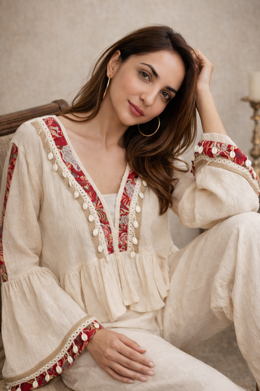 Good Vibes Only Boho Top