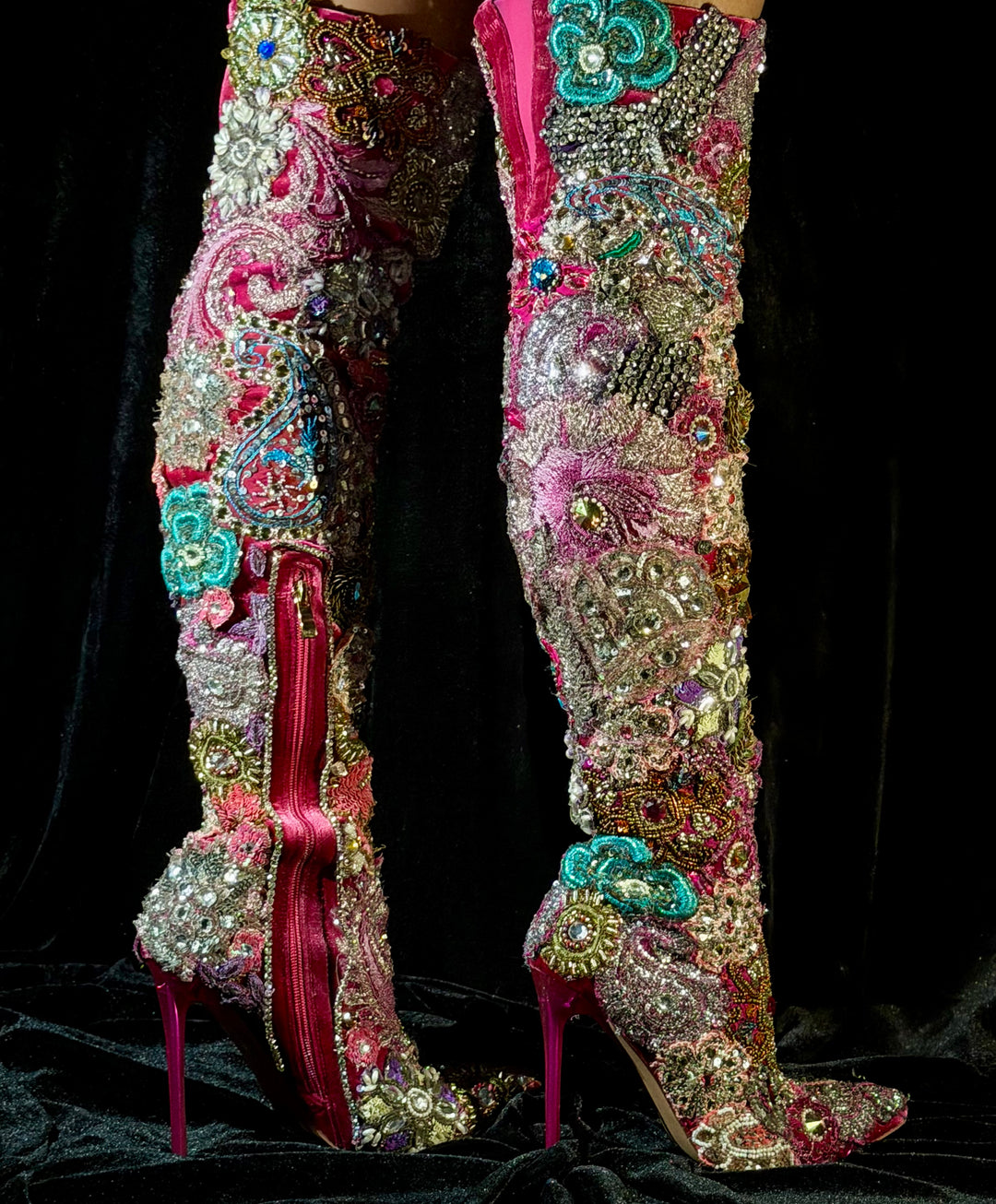La Rosa Sparkling Boots
