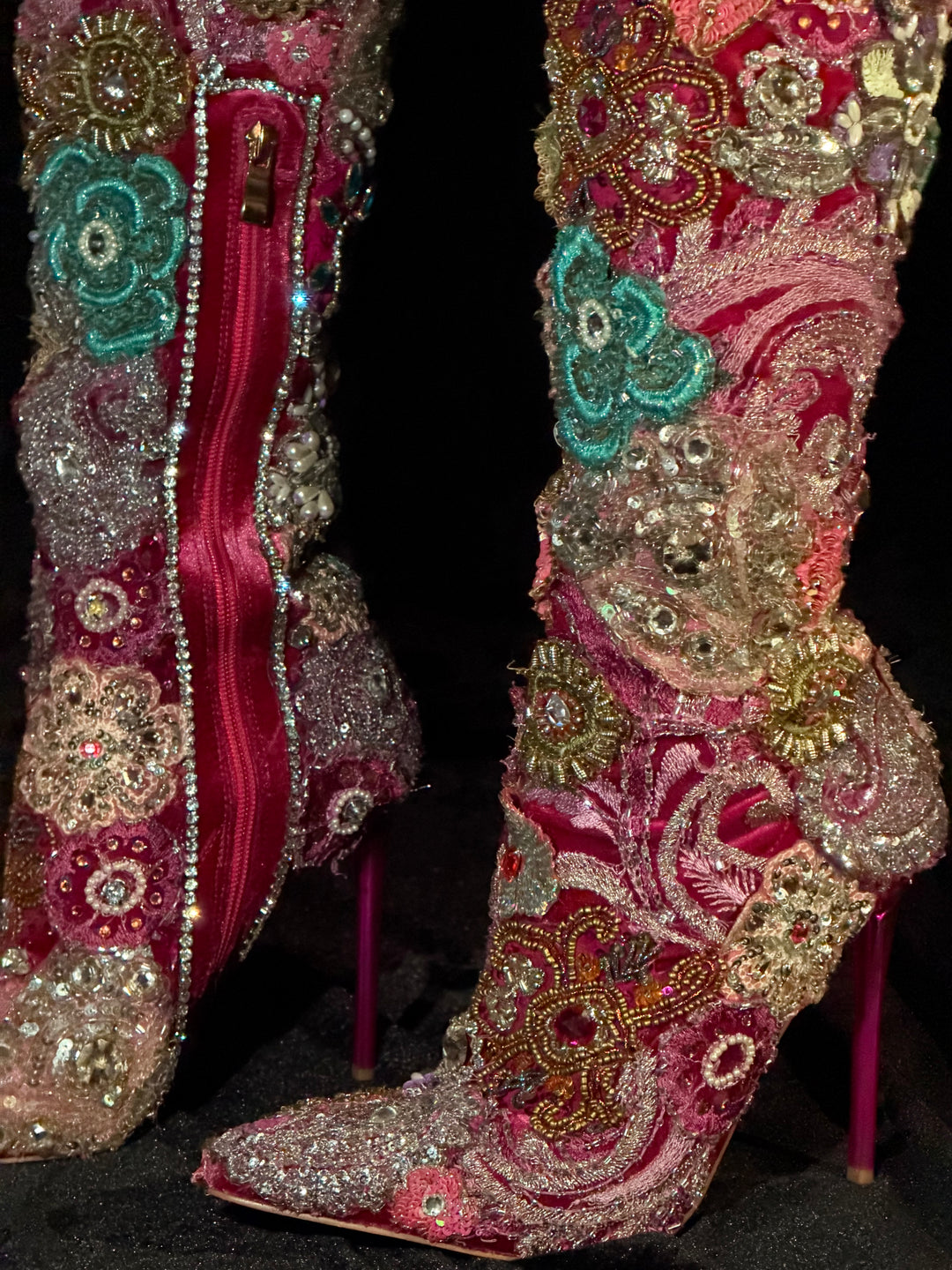 La Rosa Sparkling Boots