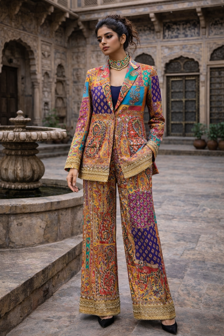 Mirror Print Co-Ord Set
