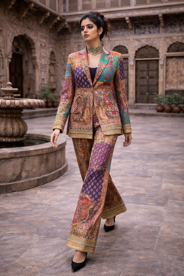 Mirror Print Co-Ord Set
