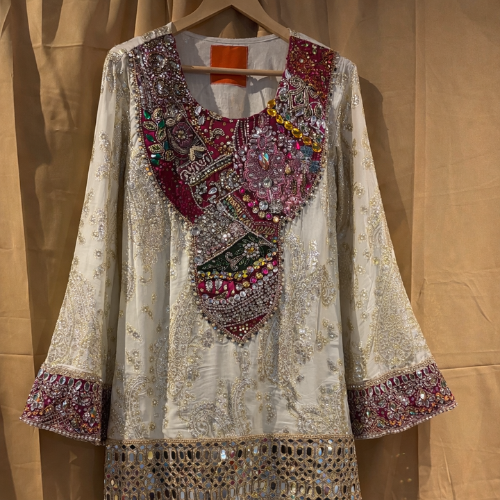 Arezou Embellished Kaftan Dress