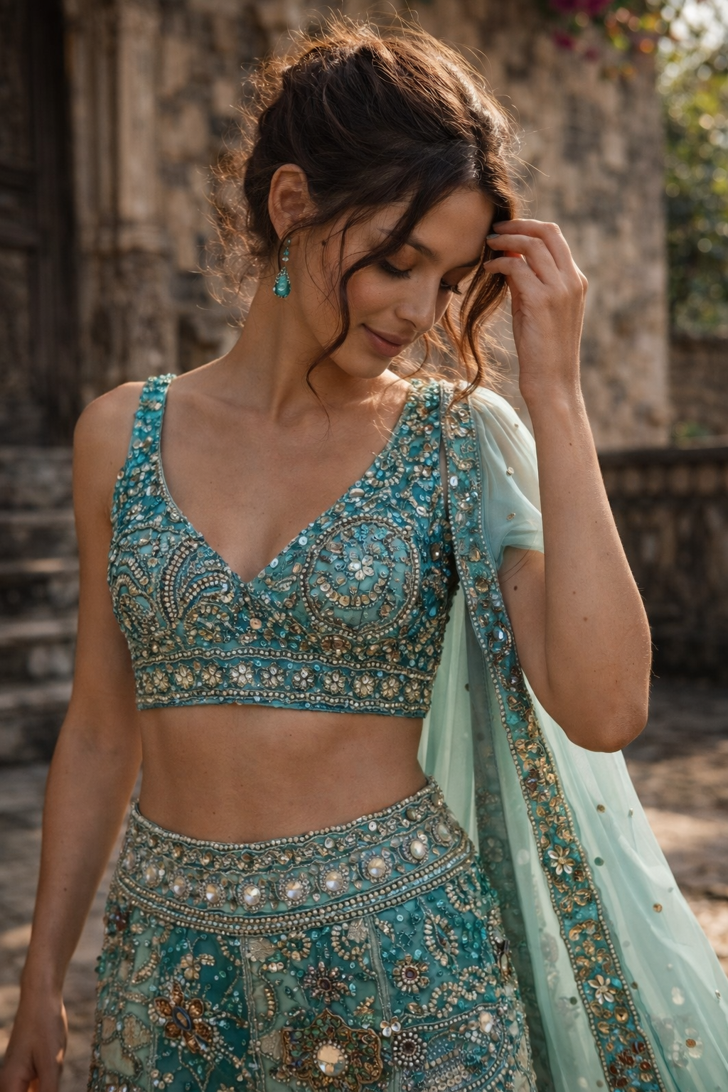 Ovela Embellished set