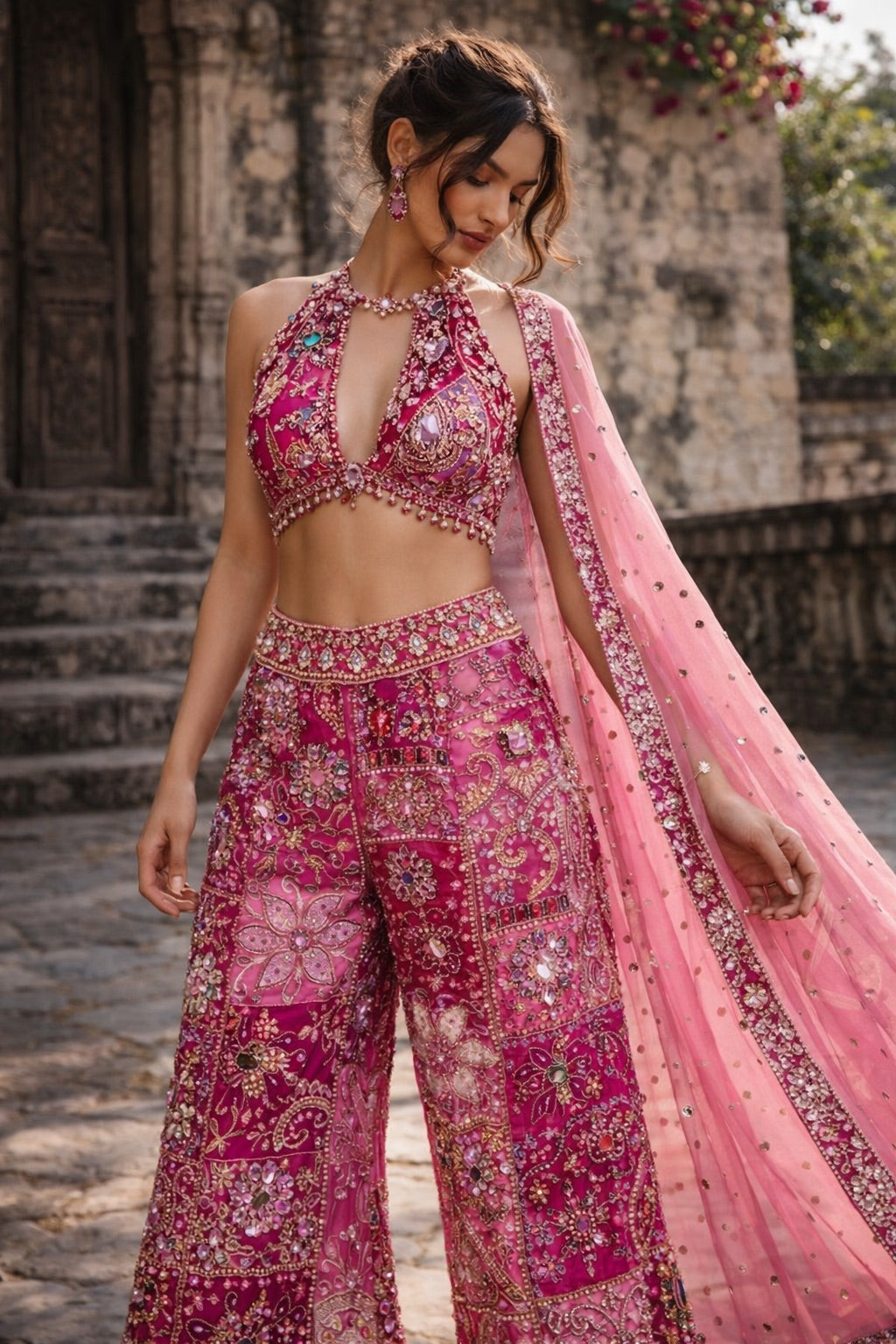 Elira  Embellished Set