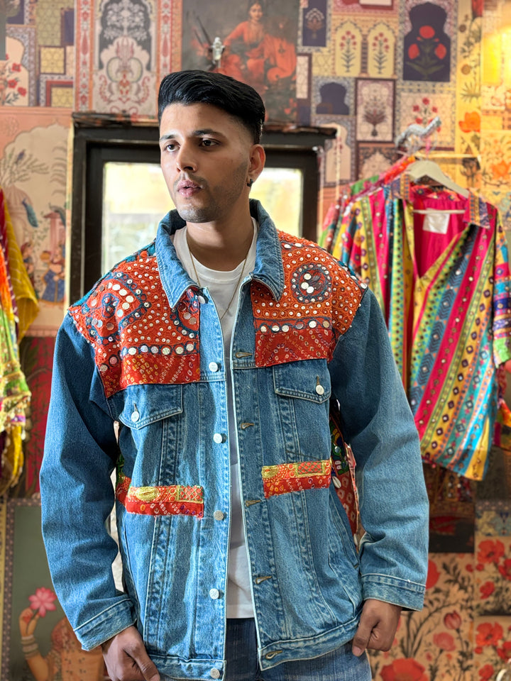 Raaga Orange Banjara Jacket