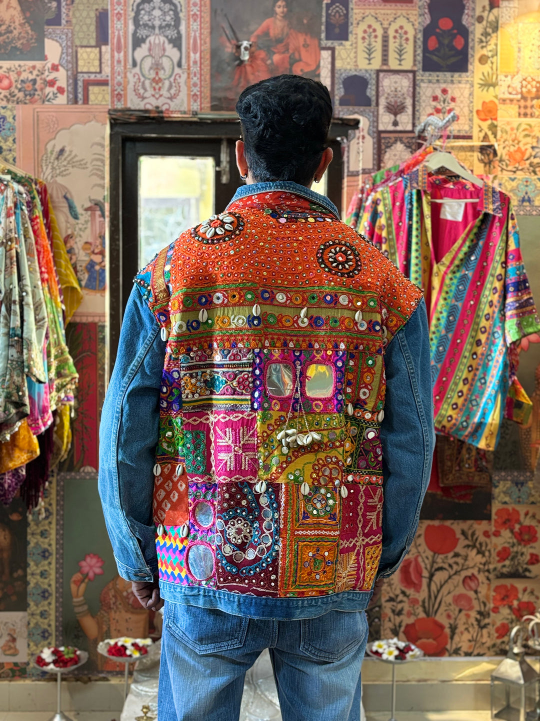 Raaga Orange Banjara Jacket