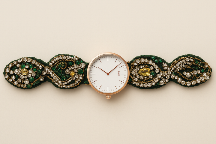 Emerald Élan Crystal Watch