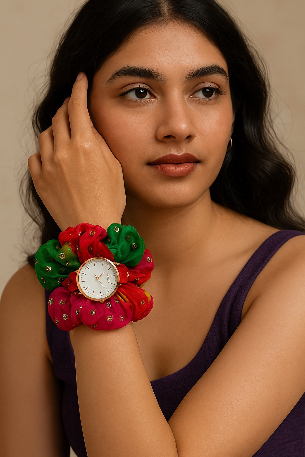 Gulnaaz Bandhani Watch