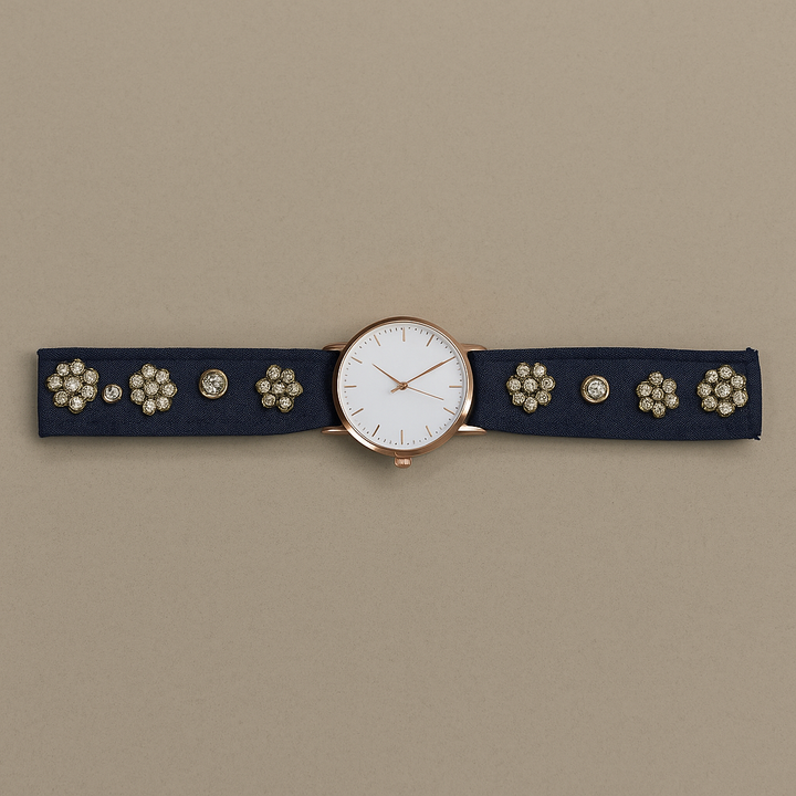 Midnight Bloom Timepiece