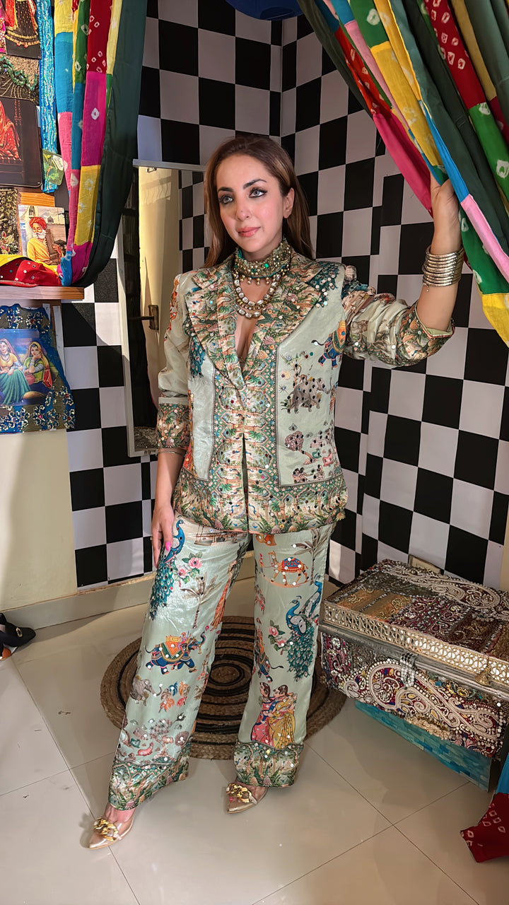 Maharani Darbar Co-ord Set