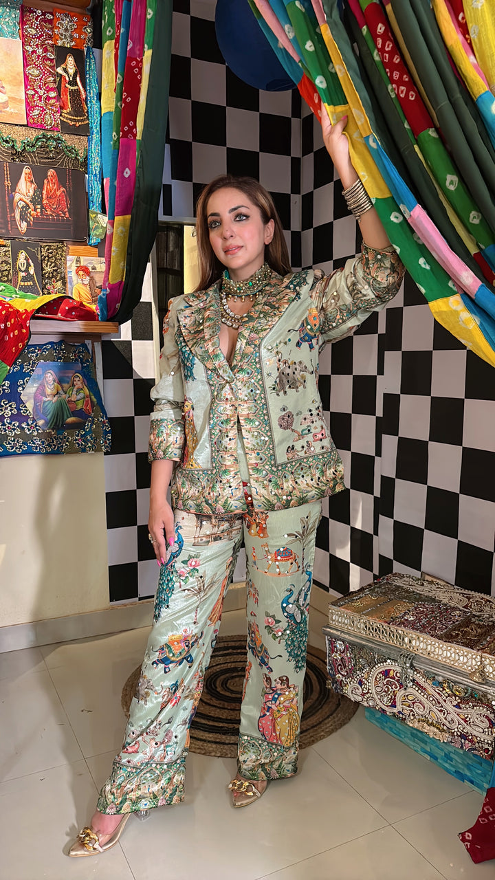 Maharani Darbar Co-ord Set