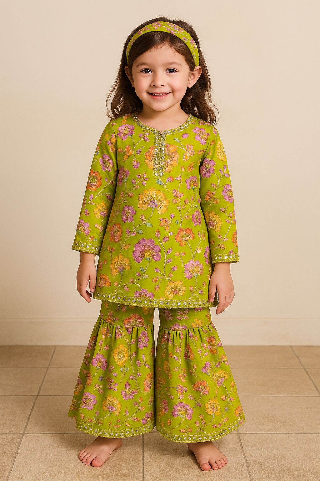 Gulzaar Kurta & Sharara Set