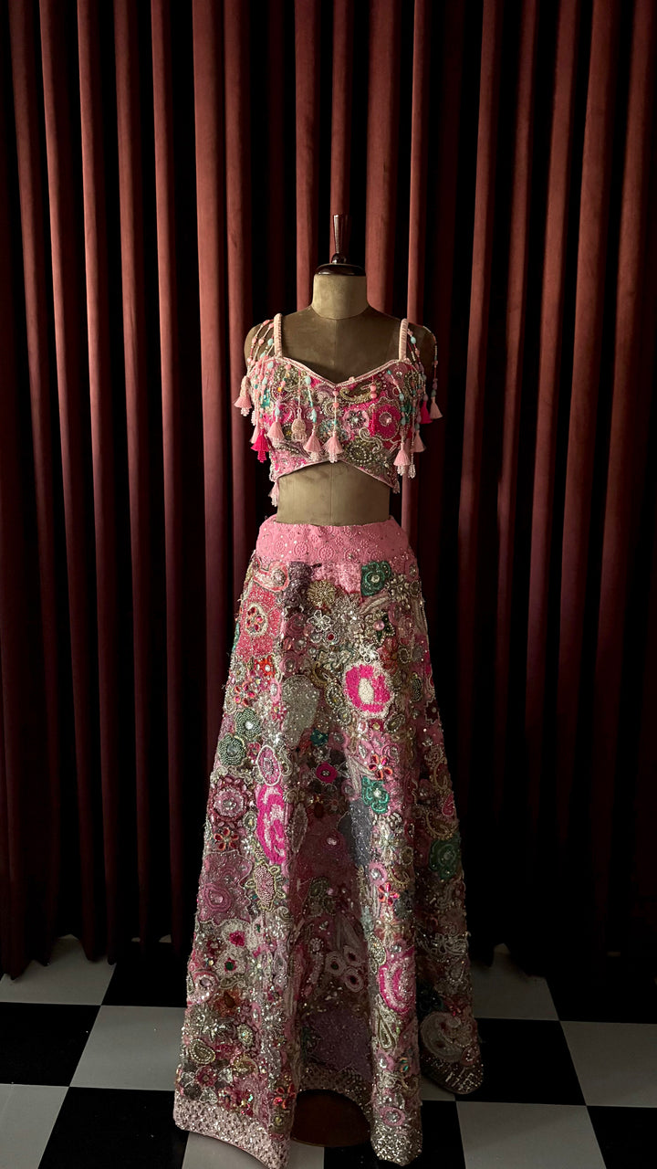 The Gulabi Tapestry skirt