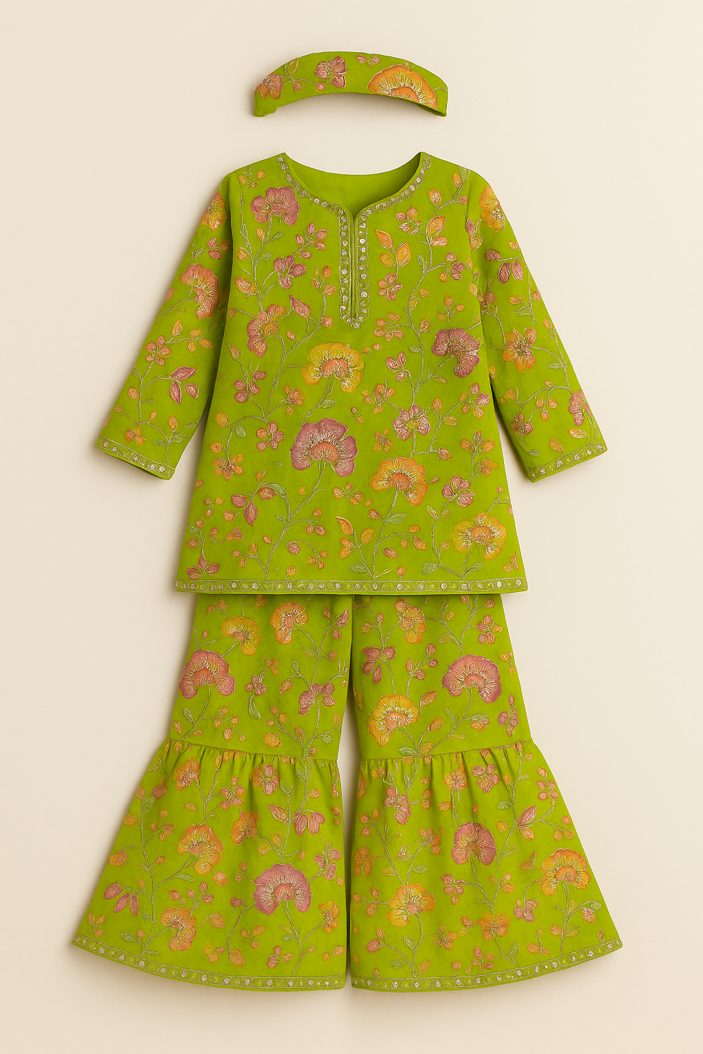 Gulzaar Kurta & Sharara Set