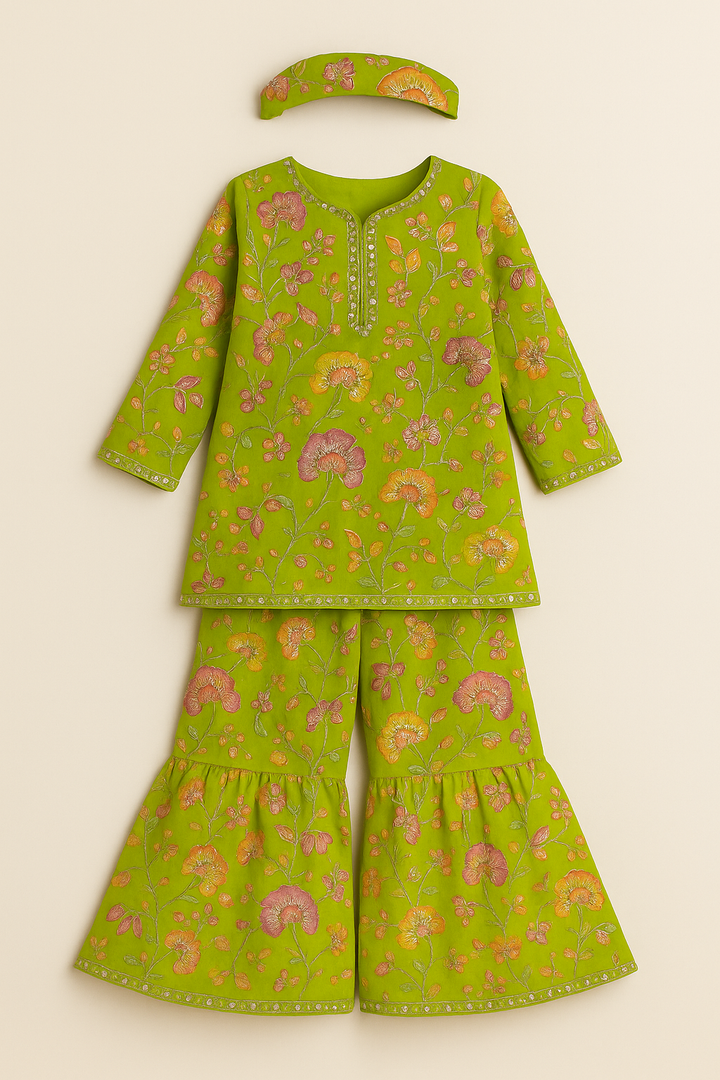 Gulzaar Kurta & Sharara Set