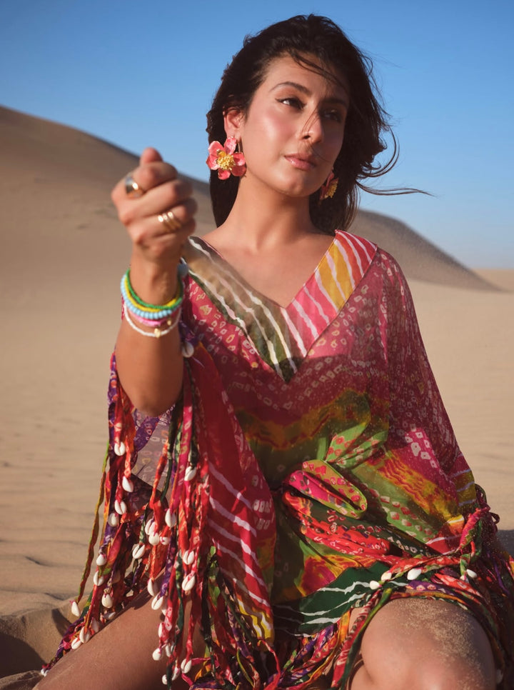 Isha Malviya in Sunspell Tassel Dress