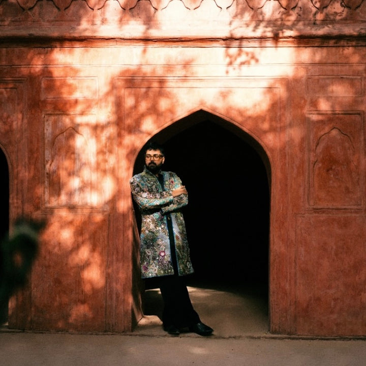 Pranaj Jaitly in Zar Maharaja Jacket
