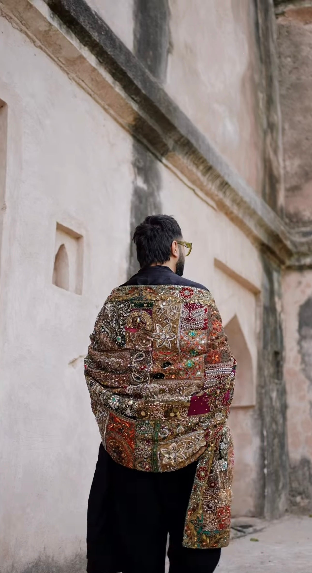 Pranaj Jaitly Baadshah Embellished Shawl