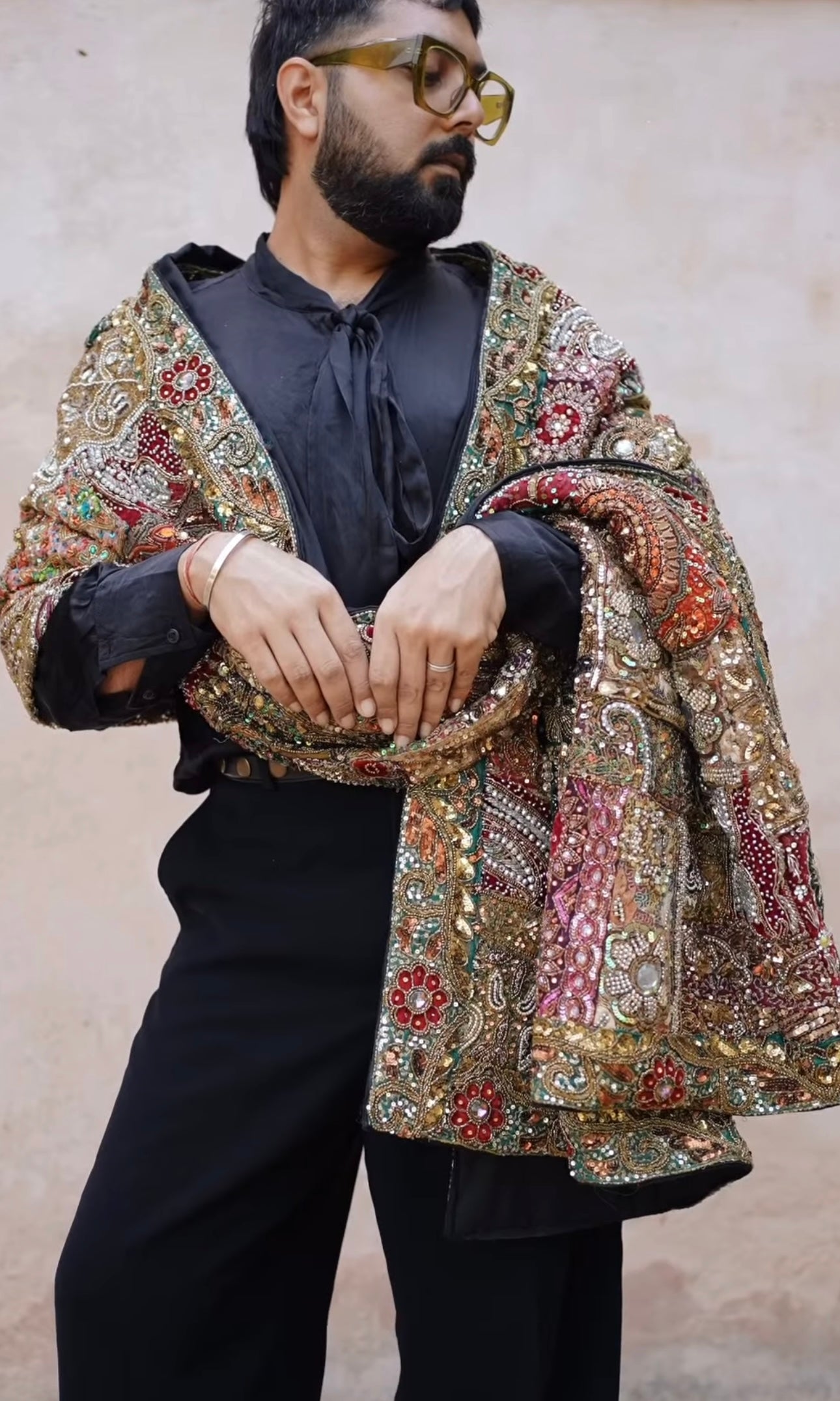 Pranaj Jaitly Baadshah Embellished Shawl