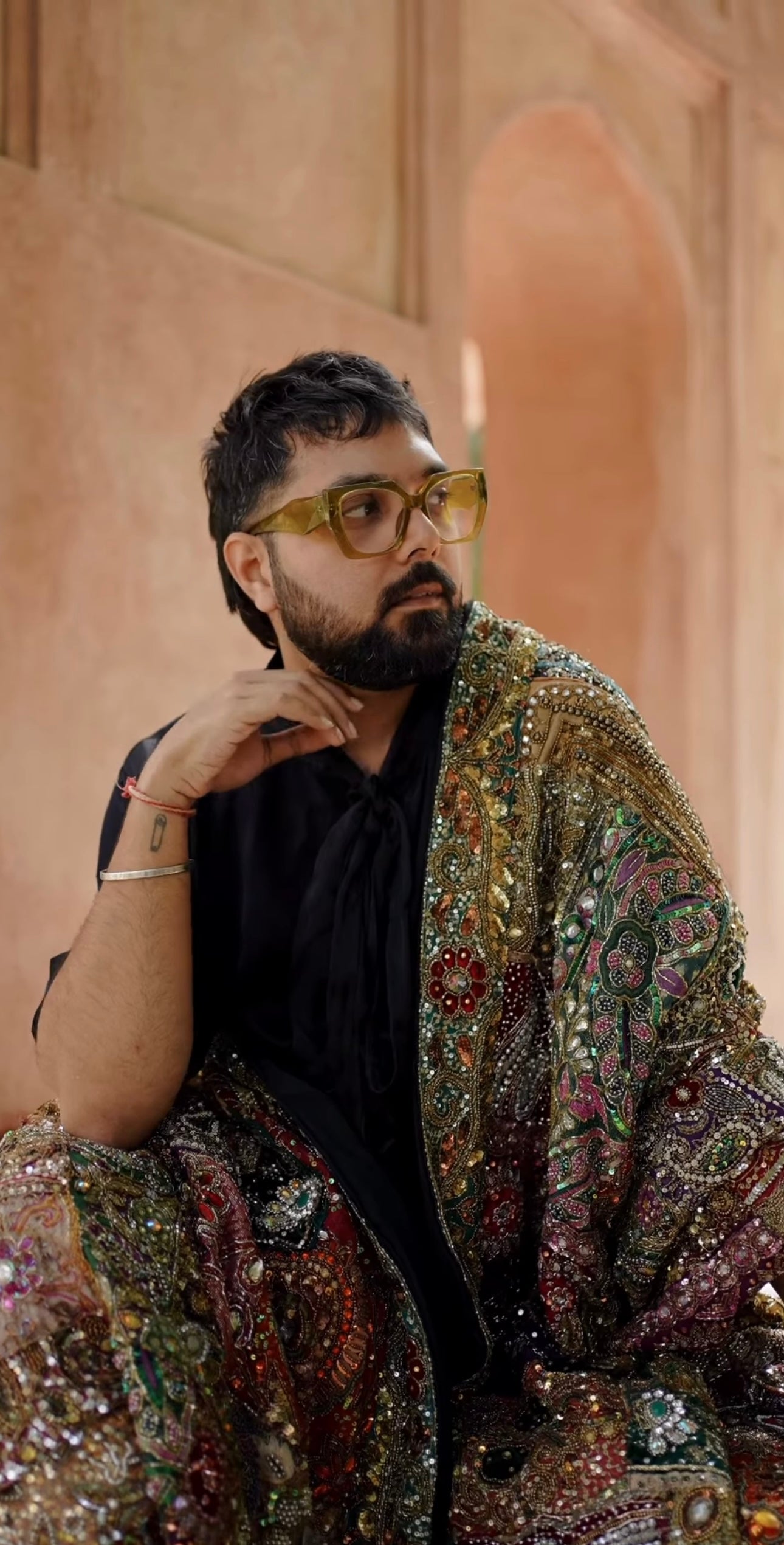 Pranaj Jaitly Baadshah Embellished Shawl
