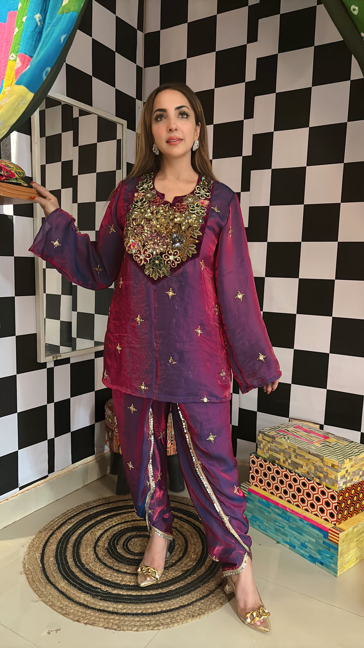 Fiza- Embellished Patiala Set