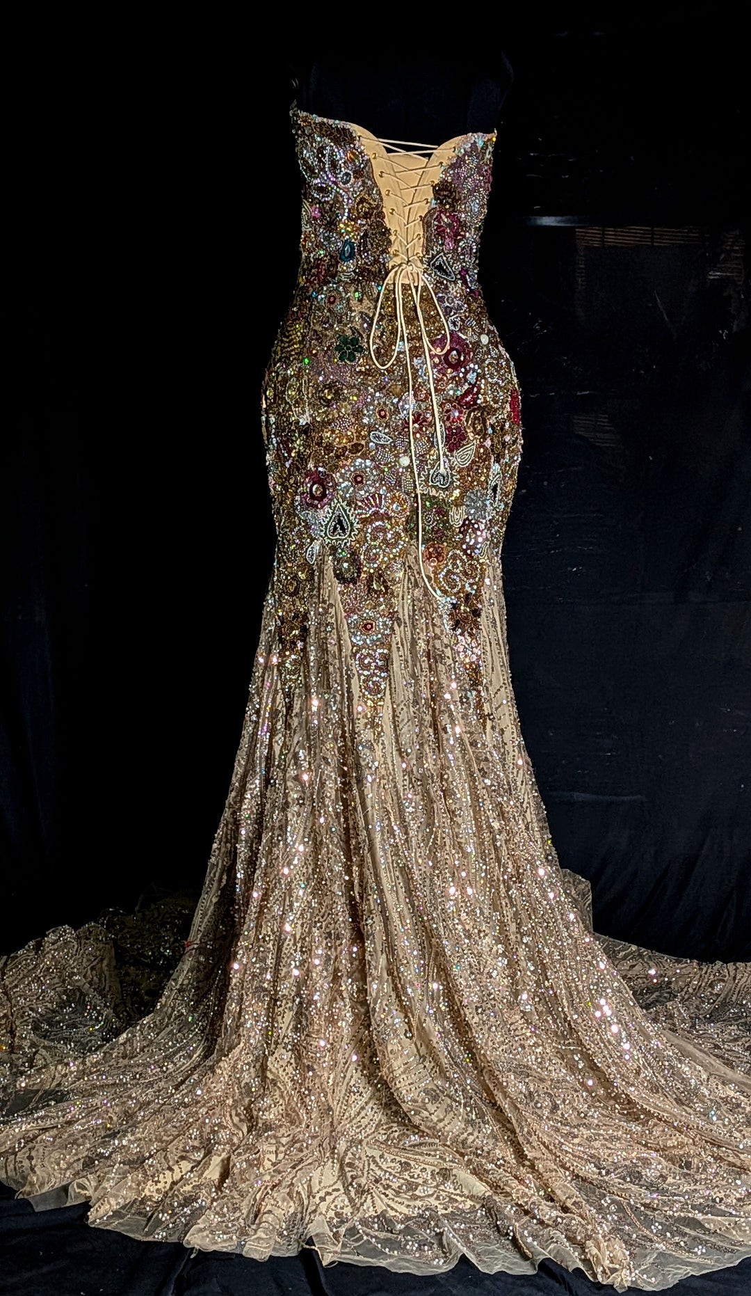 The Maharani Cascade Gown
