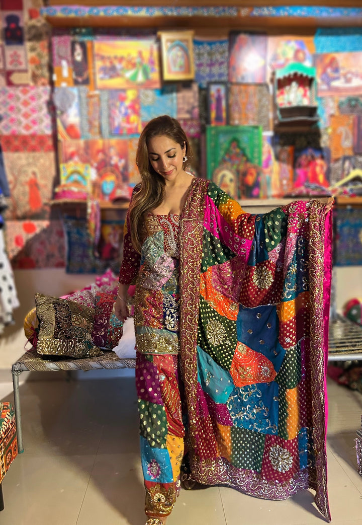 Zubeida Embellished  Suit