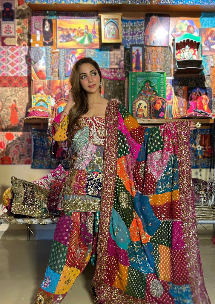 Zubeida Embellished  Suit