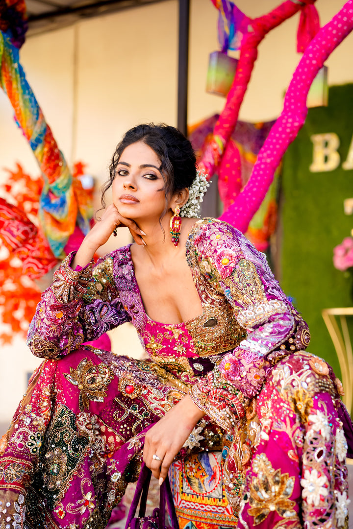 Khwaab Royal Heritage Full-Sleeve Sahara Set