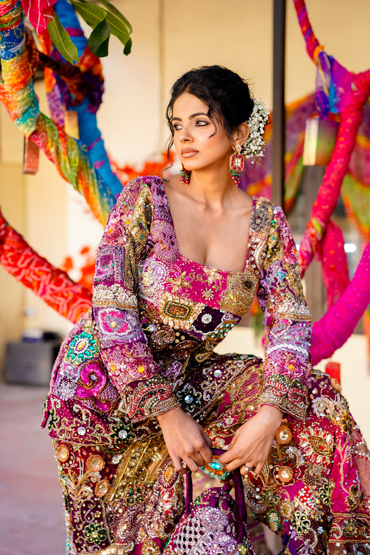 Khwaab Royal Heritage Full-Sleeve Sahara Set